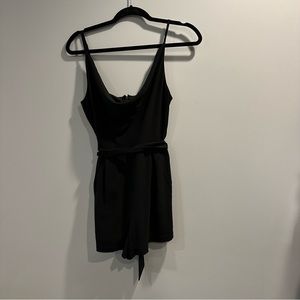 She + Sky Black Romper